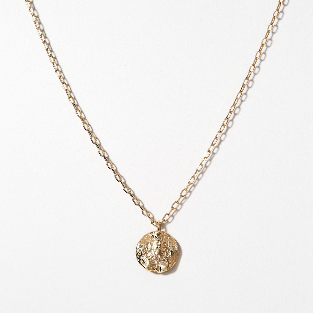 Ana Luisa 14K gold plated Margot coin necklace